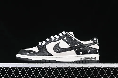 All categories Nk SB Dunk Series Nk SB Dunk Low High-end customized low-top sneakers Nk SB Dunk Low Lightning joint Daisy black hook Anniversary high-end customized low-top casual sneakers DJ2024-069